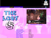 Frontpage screenshot for site: The Lost (http://thelost.4mg.com)
