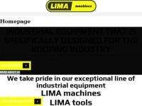 Frontpage screenshot for site: (http://www.lima.hr/)
