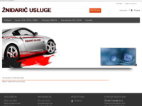 Frontpage screenshot for site: (http://www.znidaric-usluge.hr/)