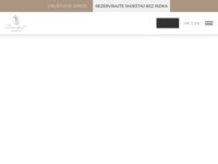 Frontpage screenshot for site: Hotel President, Split (http://www.hotelpresident.hr/)