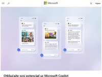 Slika naslovnice sjedišta: Microsoft Hrvatska (http://www.microsoft.hr/)