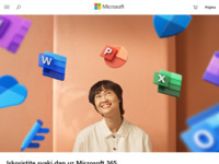 Slika naslovnice sjedišta: Microsoft Hrvatska (http://www.microsoft.hr/)