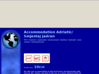 Frontpage screenshot for site: Smjestaj Jadran (http://maru59.tripod.com/)