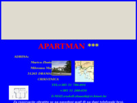 Frontpage screenshot for site: Apartman u Dramlju (http://r.zbasnik.tripod.com/apartman.htm)