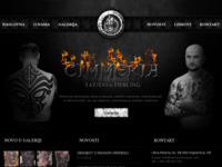 Frontpage screenshot for site: Cimmeria tattoo & piercing (http://www.tattoocimmeria.com)
