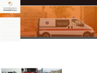 Frontpage screenshot for site: (http://www.ambulantni-prijevoz.hr/)
