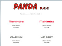 Frontpage screenshot for site: (http://panda.hr/)
