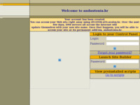 Frontpage screenshot for site: (http://www.andautonia.hr/)