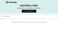 Frontpage screenshot for site: (http://www.novina.com)