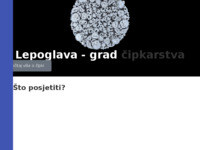 Frontpage screenshot for site: (http://www.lepoglava-info.hr)