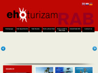 Frontpage screenshot for site: Ehoturizam (http://tourism.eho.hr/)