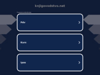 Frontpage screenshot for site: (http://www.knjigovodstvo.net/)