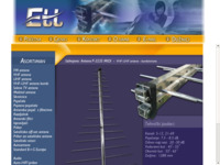 Frontpage screenshot for site: Ett d.o.o., Zagreb, Croatia (http://www.ett-antene.hr/)