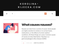 Frontpage screenshot for site: Karolina Riječka (http://karolina-rijecka.com)