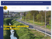 Slika naslovnice sjedišta: Županijska uprava za ceste Koprivničko-križevačke županije (http://www.zuc-kc.hr/)
