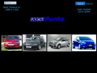 Frontpage screenshot for site: Fiat Punto (http://fiat-punto.freeservers.com/)