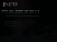 Frontpage screenshot for site: (http://www.pletervatrometi.hr/)
