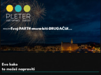 Frontpage screenshot for site: Pleter vatrometi d.o.o., Zagreb (http://www.pletervatrometi.hr/)