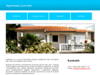 Frontpage screenshot for site: Apartman Lovretić (http://free-zg.htnet.hr/lamjana)