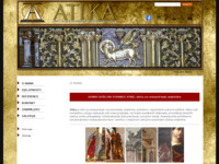 Frontpage screenshot for site: Atika, obrt za restauriranje umjetnina (http://www.atika.hr)