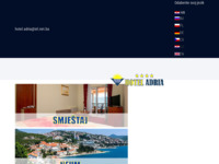 Frontpage screenshot for site: Hotel Adria Neum (http://www.hoteladria-neum.com/)