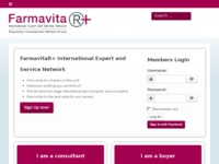 Frontpage screenshot for site: FarmavitaR+ : Mreža za regulatorne odnose u farmaciji (http://www.farmavitar.hr)