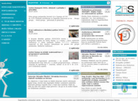 Frontpage screenshot for site: (http://www.zrs.hr/)