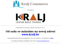 Slika naslovnice sjedišta: Kralj commerce d.o.o. (http://www.ugradbeni-aparati.com/)