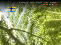 Frontpage screenshot for site: Hotel Kimen (http://www.hotel-kimen.com)