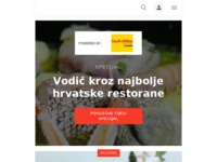 Frontpage screenshot for site: (http://www.gastro.hr)