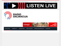 Slika naslovnice sjedišta: Radio Dalmacija - vaš prijatelj u eteru (http://www.radiodalmacija.hr)