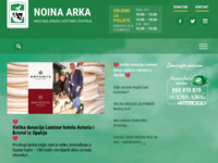 Frontpage screenshot for site: Noina arka (http://www.noina-arka.hr/)