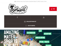 Frontpage screenshot for site: Surfmania - A.B. Original surf shop (http://www.surfmania.net/)
