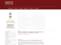 Frontpage screenshot for site: AMACIZ (http://www.amaciz.hr/)