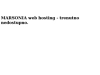 Frontpage screenshot for site: Marsonia.net (http://marsonia.net)