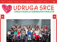 Frontpage screenshot for site: Udruga Srce Split (http://www.srce-cp-split.hr/)