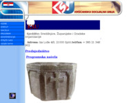 Frontpage screenshot for site: Kršćanska socijalna unija (http://free-st.htnet.hr/KSU/)