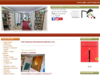 Frontpage screenshot for site: Gradska knjižnica i čitaonica Petrinja (http://www.gkc-petrinja.hr)