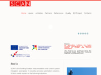 Frontpage screenshot for site: S.C.A.N. (http://www.scan.hr)