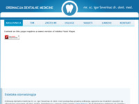 Frontpage screenshot for site: (http://www.stomatologija-severinac.hr/)