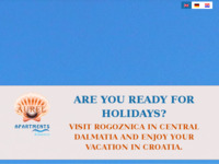 Frontpage screenshot for site: Apartmani Aurel - Rogoznica (http://www.apartmaniaurel.com/)