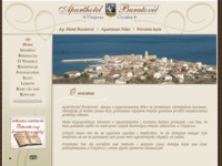 Frontpage screenshot for site: Aparthotel Buratović (http://www.aparthotel-buratovic.hr/)