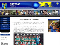 Frontpage screenshot for site: Rukometni klub Trsat (http://www.rk-trsat.hr/)