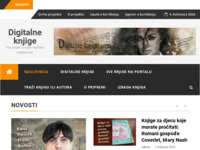 Frontpage screenshot for site: (http://www.digitalne-knjige.com/)