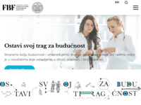 Frontpage screenshot for site: Farmaceutsko-biokemijski fakultet (http://www.pharma.hr)