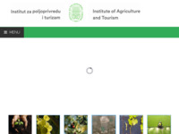 Frontpage screenshot for site: Institut za poljoprivredu i turizam Poreč (http://www.iptpo.hr/)