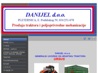 Frontpage screenshot for site: Jul-com (http://www.traktori.hoola.hr)