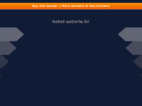 Frontpage screenshot for site: (http://www.hotel-astoria.hr/)