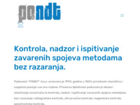 Frontpage screenshot for site: Pondt (http://www.pondt.hr/)