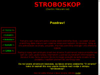 Frontpage screenshot for site: Stroboskop (http://stroboskop.atspace.com/)